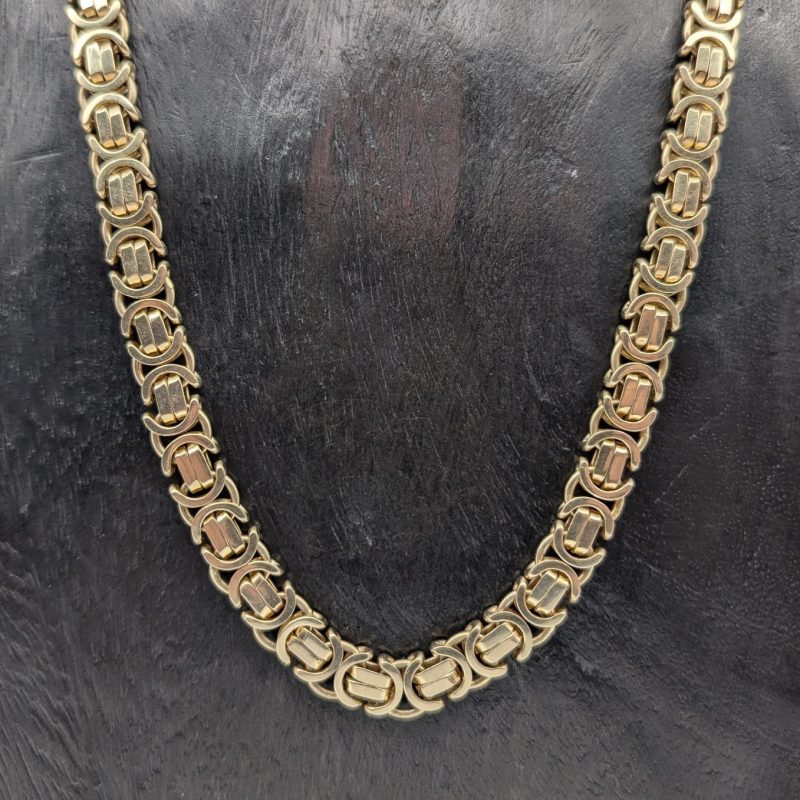 Königskette Kette 585/14K Gelbgold - 150,70g - Gliederkette 71,50cm #3433