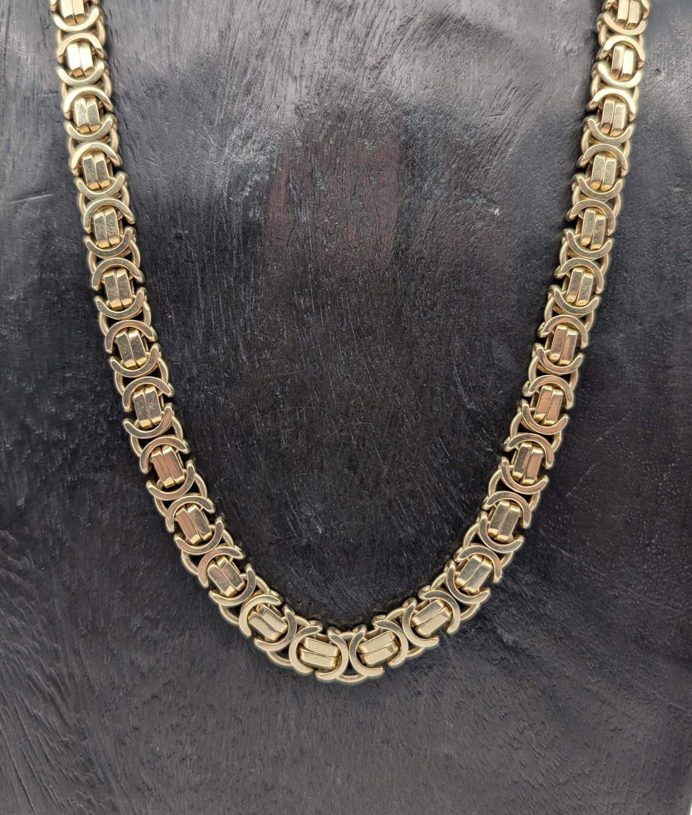 Königskette Kette 585/14K Gelbgold - 150,70g - Gliederkette 71,50cm #3433