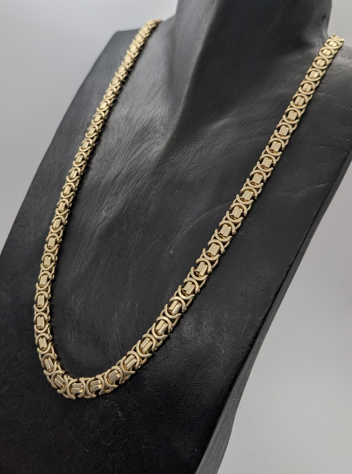 Königskette Kette 585/14K Gelbgold - 150,70g - Gliederkette 71,50cm #3433