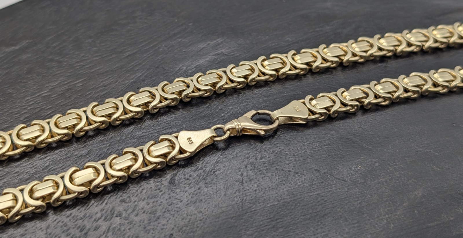 Königskette Kette 585/14K Gelbgold - 150,70g - Gliederkette 71,50cm #3433